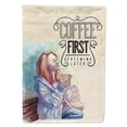 thumbnail image 1 of Carolines Treasures BB5403GF Coffee First Sign Garden Size Flag, 1 of 3