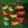 thumbnail image 3 of Cadena de luces LED con forma de dinosaurio para habitación de niños, luces decorativas navideñas con dibujos animados, 3 of 6
