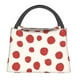 thumbnail image 1 of Easygdp Abstract Red Polka Dot Bolsa de Almuerzo Insulada Reutilizable, Bolsa de Mano y Bandolera para Oficina, Trabajo, Viajes, 1 of 6