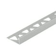 thumbnail image 2 of M-D Building Products 31351 3/8 in. x 96 in. Satin Clear Anodized Aluminum Tile Edge, 2 of 5