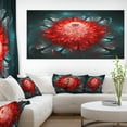 thumbnail image 1 of Fractal Fleur Rouge et Bleue - Rouge, 1 of 3