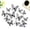 #A03-B, variant on 12Pcs 3D Butterfly Wall Decals Silver, Shiny Metal Stickers for Bedroom Dorm Decor, Removable 3D Wall Art for Wedding Birthday Party Supplies, Mixed Sizes