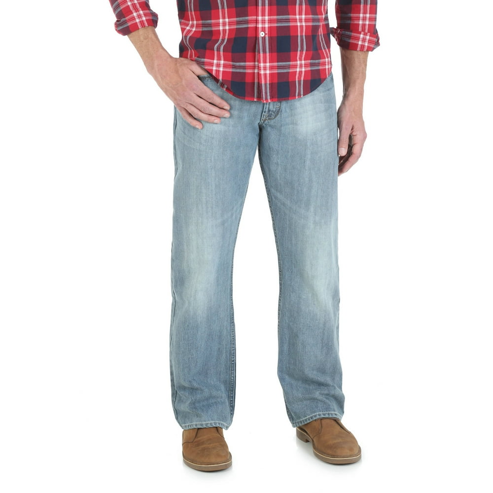 Wrangler - Jeans Co. Men's Relaxed Boot 5 Pocket Jean - Walmart.com ...