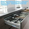 thumbnail image 3 of 10Pcs Draw Rail Plastic Drawer Slides 180/235/298Mm Draw Runners Replacement, 3 of 7