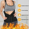 thumbnail image 6 of QRIC Neoprene Sauna Waist Trainer Corset Sweat Belt for Women Weight Loss Compression Trimmer Workout Fitness Shapewear, 6 of 7