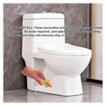 thumbnail image 5 of Toilet Bolt Caps, ResinToilet Bolt Covers Cute Bathroom Decor, Easy Installation Toilet Replacement Parts Yellow 1PCS, 5 of 5