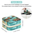 thumbnail image 5 of Platypus Square Portable Jewelry Box Organizer for Rings, Earrings, Necklaces, Bracelets - Travel Must-Have for Girls and Women, 5 of 6