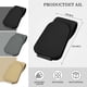 thumbnail image 3 of Magnetic Sunglass Clip, Car Visor Sunglasses, Foldable Leather Sunglass Holder, Portable Sunglasses Clip for Car, High-Quality Metal Frame, for Office Use, 3 of 9