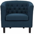 thumbnail image 4 of Modway Prospect Fauteuil d'Appoint Contemporain Moderne Rembourré en Tissu, Couleur Azur, 4 of 4