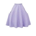thumbnail image 7 of QTBIUQ Girls Plaid Maxi Skirt Elastic Waist Skirt with Pockets Casual Comfortable Long Skirt, 7 of 7