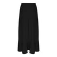 thumbnail image 3 of GigrtiJin Womens Laceup Slit Front Bodycon Denim Skirts Vintage High Waisted Washed Casual Midi Skirt with Pockets, 3 of 8