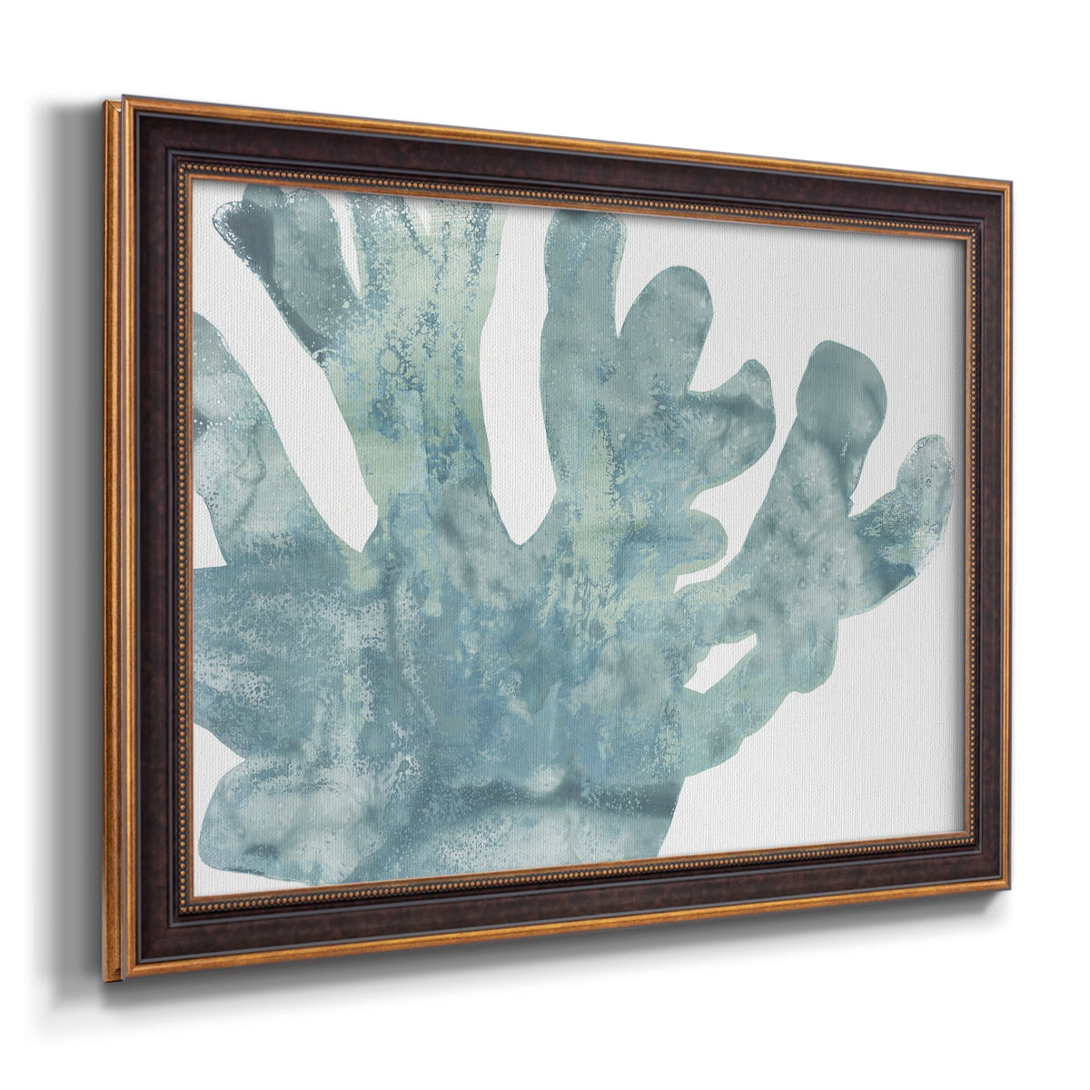 Blue Macro Coral I Premium Framed Canvas- Ready to Hang