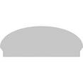 thumbnail image 5 of Ekena Millwork 46"W x 18-3/8"H x 2-3/4"P Elliptical Smooth Architectural Grade PVC Combination Pediment, 5 of 7