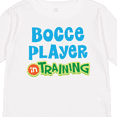 thumbnail image 4 of Inktastic Bocce Player in Training Boys or Girls Long Sleeve Toddler T-Shirt, 4 of 5
