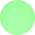 thumbnail image 1 of Ahgly Company Indoor Round Abstract Emerald Green Contemporary Area Rugs, 4' Round, 1 of 4