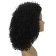 thumbnail image 5 of LUXLUXE Zenobia Curly Kinky 18 in Long Half Wig Mix Human Hair and Synthetic Fibers, 5 of 7