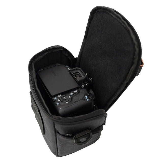 Bolsa de transporte para cámara, bolsa para cámara, lente portátil, estuche para cámara para exteriores, estuche para cámara elaborado con cuidado