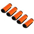 thumbnail image 1 of Envoltura de Manija de Equipaje de Neopreno Baoblaze Identificación de Maleta 5x Naranja Fluorescente, 1 of 6