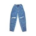 thumbnail image 4 of Pantalones de figura masculina Strade Fareast Limited 1:6 azul rasgado, 4 of 8