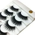 1 3D False Lashes Strip Eyelashes Long Natural Party Eyelashes Pack