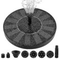 thumbnail image 2 of 1.4w Solar Powered Floating Pump Water Fountain Home Garden Dcor th Happy H_Perfect Gift, 2 of 2