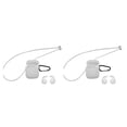 thumbnail image 3 of jesticaly Silicone Wireless for True Wireless Earphone Cover Box Charging Case clear 2Set, 3 of 6