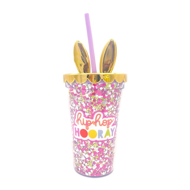 Packed Party 'Hip Hop Hooray' Easter Confetti Tumbler, 16OZ.