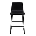thumbnail image 2 of Set de 2 Bancos Mundo In Minimalistas para Barra Negro, 2 of 8