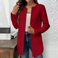 thumbnail image 5 of yillto Womens Plus Size Cardigan Jacket Open Front Casual Dressy Blazer Ladies Work Office Coat S-5XL, 5 of 6