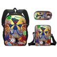thumbnail image 1 of Fortnite Fortnite Backpack Large Capacity Three-piece Set Peripheral Backpack Student School Bag, 1 of 5