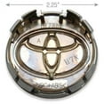 thumbnail image 2 of Centercap Toyota Corolla Matrix 2009-2019 Center Cap Fits 5 Spoke 17" Wheel, 2 of 2