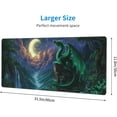 thumbnail image 3 of Dragon Moon Mouse Pad Extended Large Gaming Mouse Pad XL Stitched Edges for Gamer Home Office 31.5 X 11.8 Inch, 3 of 15