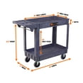 thumbnail image 2 of WEN 73002 Chariot Utilitaire de Service Capacité 500 Livres 40 par 17 Pouces, 2 of 8