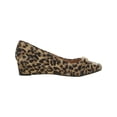 thumbnail image 2 of Cole Haan Womens Malta Animal Print Slip On Wedge Heels, 2 of 3
