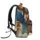 thumbnail image 3 of Balery Starry Sky Cloud Cute Rabbit Mochila Escolar Impresa, Mochila Ligera para Viajes Casual, Mochila Duradera y Cómoda Multifuncional, Mochila para Laptop-One Size, 3 of 5