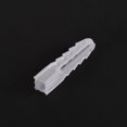 thumbnail image 4 of 150pcs 8mm x 40mm Plastic Anchor Bolts Expansion Pipe Column Concrete Wall Plug Frame Fixings Tube White, 4 of 5