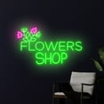 thumbnail image 3 of Handmadetneonsign Flower Shop Led Sign, Flower Neon Sign, Flower Neon Light, Floral Led Light, 3 of 5