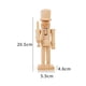 thumbnail image 2 of Figuras de cascanueces,marioneta de adorno de navidad de cascanueces de madera,cascanueces adornos figuras juego de liquidación,Figuras de cascanueces de madera casa inacabada,Decoración de, 2 of 8
