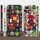 thumbnail image 2 of Case For Redmi Note 12 11 11T 11R 9 9S 8 7 7S PRO PLUS 4G 5G Simple Liquid silicone Case Marvel Cartoon Iron Spider-Man Poster, 2 of 5