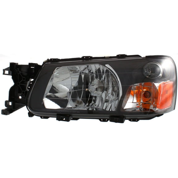 Headlight Compatible With 2005 Subaru Forester Left Driver Halogen With bulb(s)