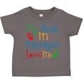 thumbnail image 3 of Inktastic My Aunt in Michigan Loves Me Boys or Girls Toddler T-Shirt, 3 of 5