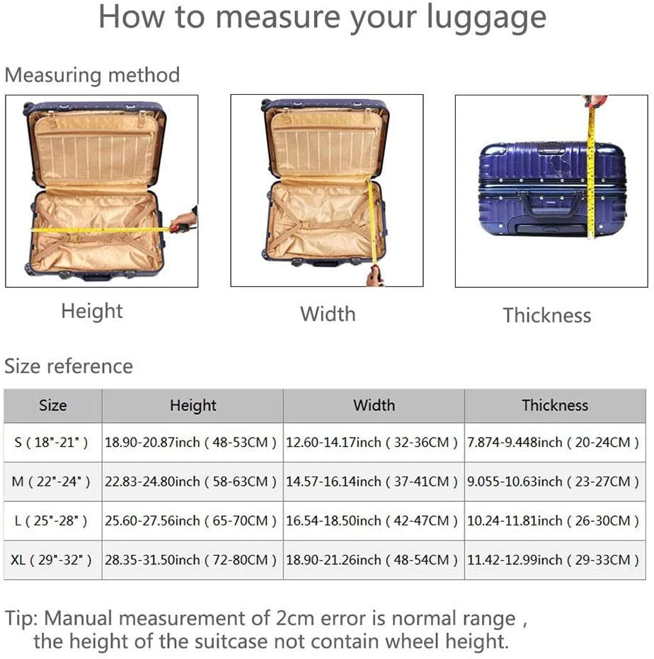 xlx Luggage Cover Travel Luggage Cover 
