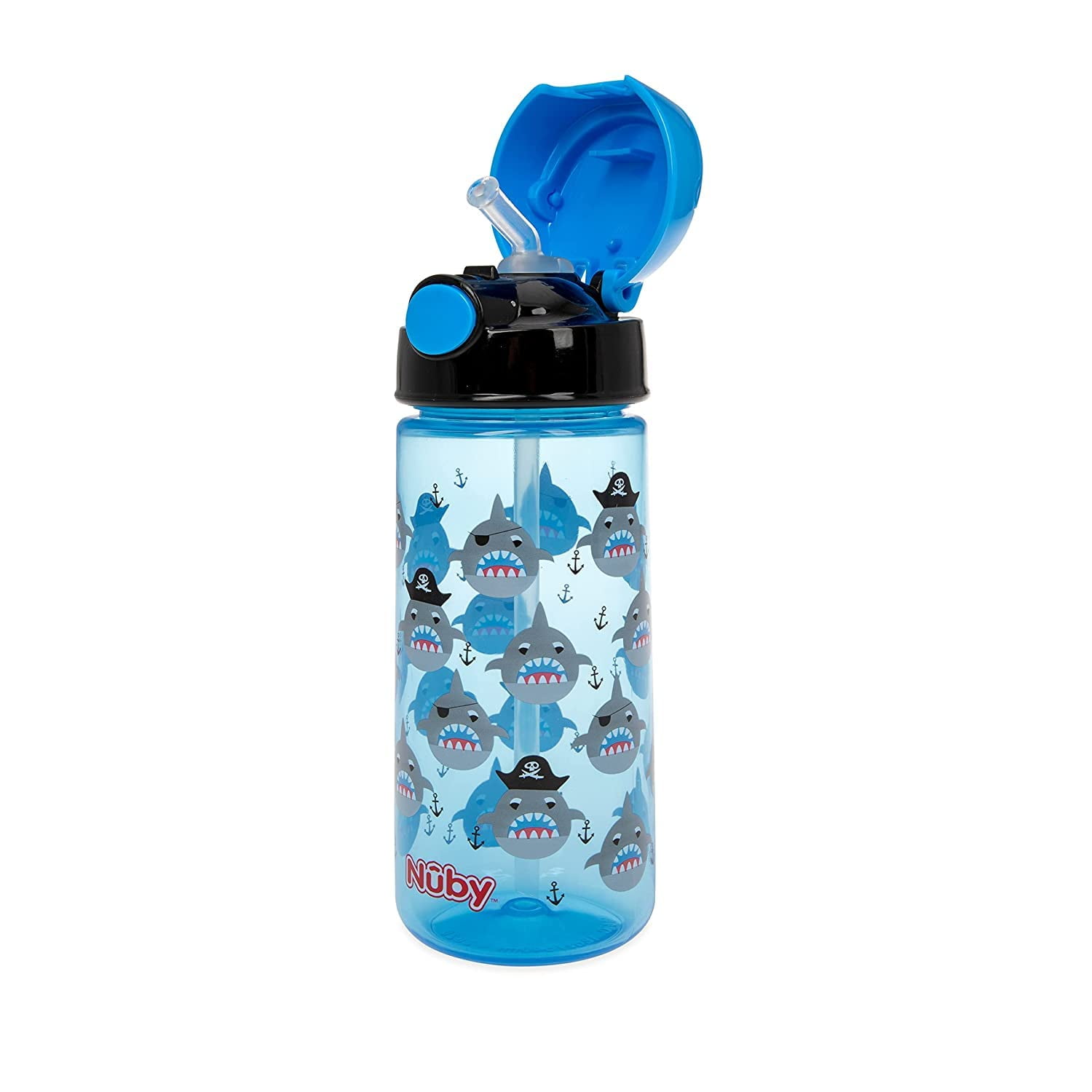 Title: Nuby Printed Kids Pop Up Sipper Water Bottle 3 Pack, 12 Oz – My  Little Charmer