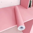 thumbnail image 2 of Solid Color Stickers Self-adhesive Waterproof PVC Bedroom Dormitory Wardrobe Wall Renovation Wallpaper DIY Home Decor, 2 of 10