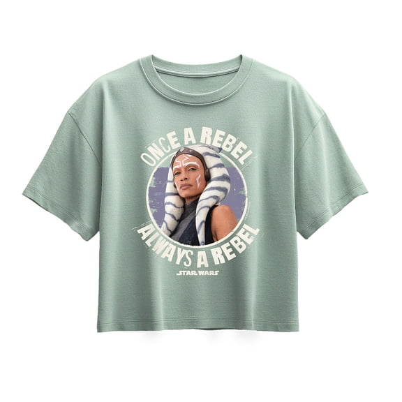 Star Wars - Once Rebel Ahsoka - Youth Girls Boxy T-Shirt