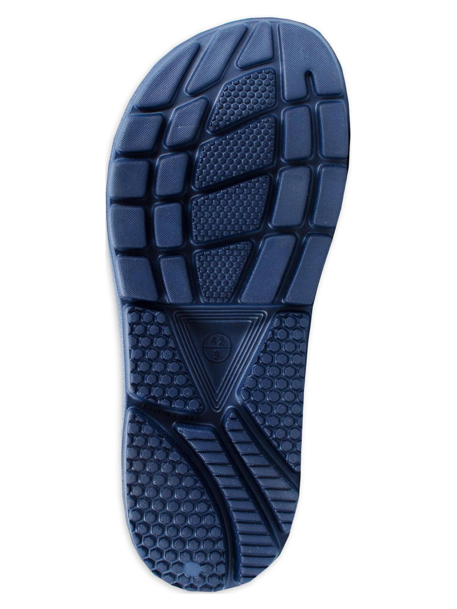 American Exchange Men's Adult Double Band Slide Sandal