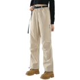 thumbnail image 2 of Windbreaker Pansts for Women 2025 High Waisted Windproof Waterproof Outdoor Hiking Pants with Pockets Trousers, 2 of 8