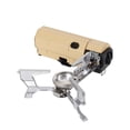 thumbnail image 1 of Tignapoo Portable Folding Gas Stove for Outdoor Camping and Picnic - Compact Tea Boiler and Fire Cooker in Khaki Color, 1 of 7