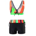 thumbnail image 6 of Women's Bikini Set Printed Two Piece Fashion Sexy Swimsuit with Removable Bra Pads No Underwire for Beach Vacation,Green,M, 6 of 6