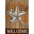 thumbnail image 3 of Briarwood Lane Harvest Barnstar Welcome Garden Flag, 3 of 4